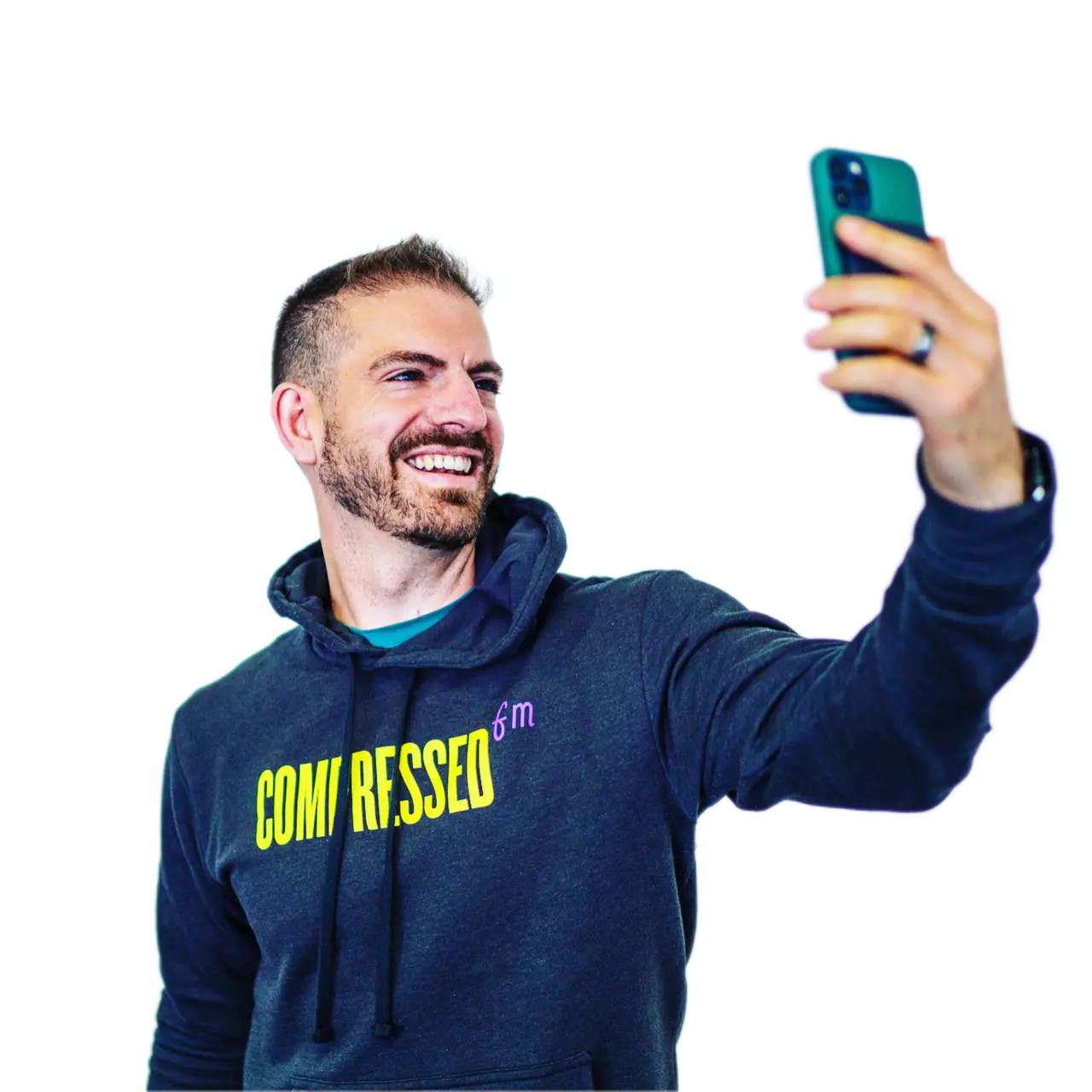 James Q Quick selfie